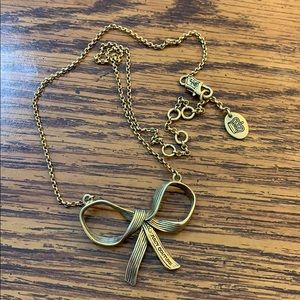Juicy Couture Bow Necklace